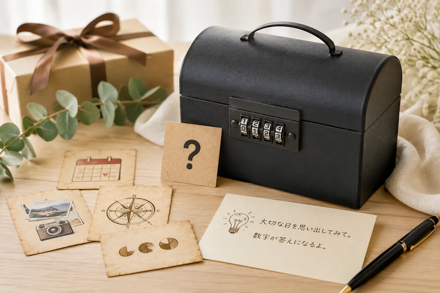 暗証番号ボックスギフト