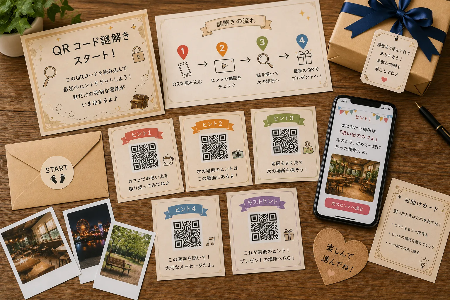 QRコード謎解き
