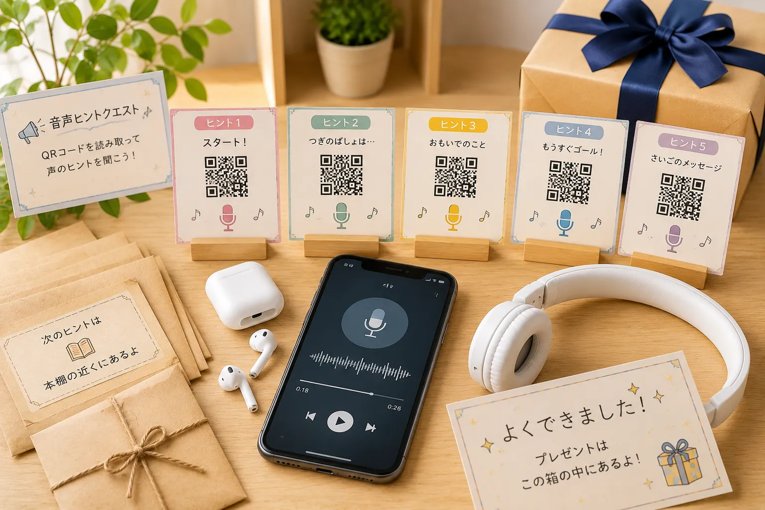 音声ヒントクエスト