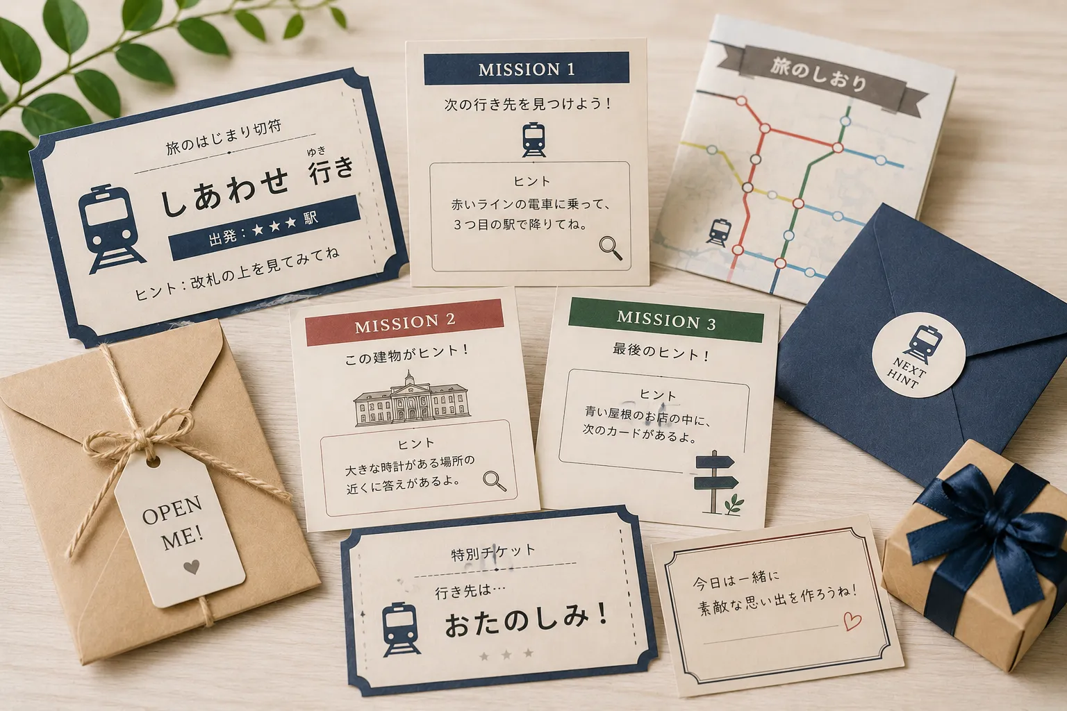 駅改札ヒントクエスト
