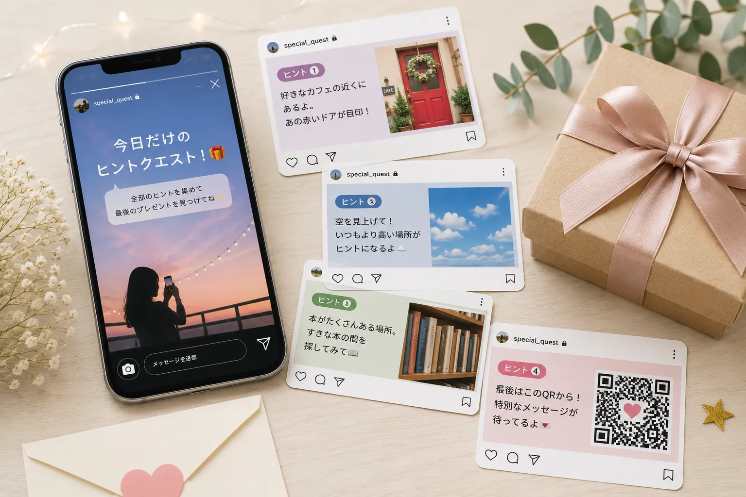 限定SNSヒントクエスト